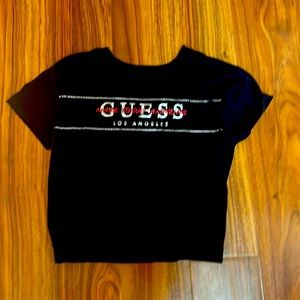 Kids guess short sleeve shirt